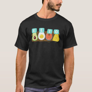 Camiseta Comida Feliz do Pai Keto