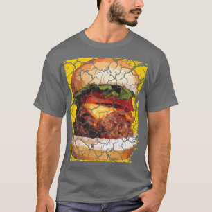 Camiseta Comida Foodie Cheeseburger Distinto