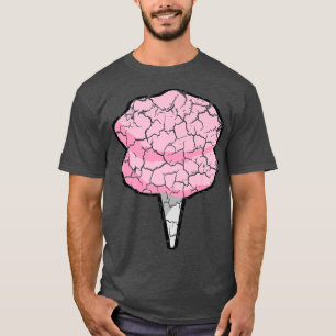 Camiseta Comida Foodie Cotton Candy Distúrbio