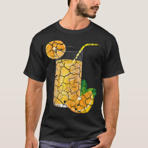 Camiseta Comida Foodie Orange Juice Distúrbio