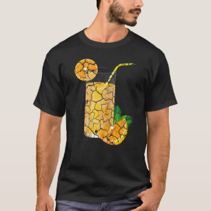 Camiseta Comida Foodie Orange Juice Distúrbio
