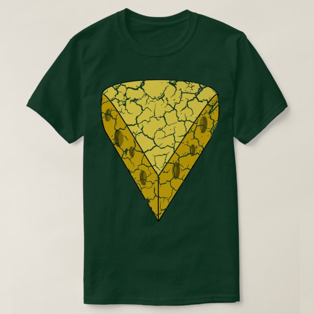 Camiseta Comida Foodie Wisconsin Cheddar Cheese (Frente do Design)