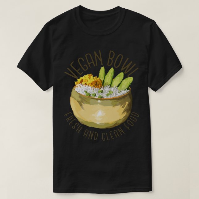 Camiseta Comida Fresca Presentes Vegetarianos (Frente do Design)