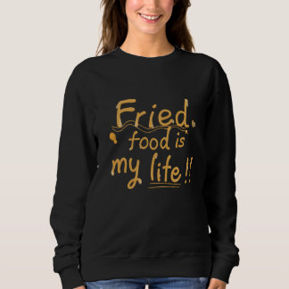 Camiseta Comida frita é minha vida
