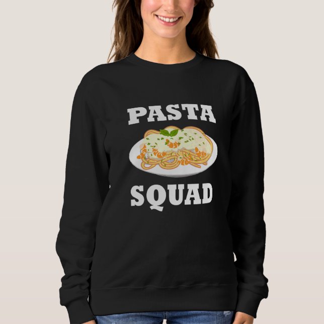 Camiseta Comida Italiana de Esparguete de Massas de Massas  (Frente)