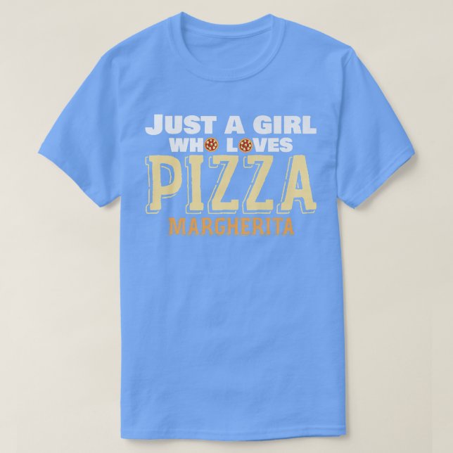 Camiseta Comida italiana Pizzeria Foodie Margherita (Frente do Design)
