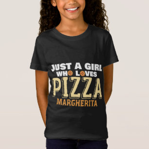 Camiseta Comida italiana Pizzeria Foodie Margherita