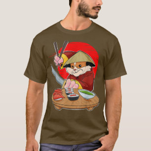 Camiseta Comida Japonesa I Maki Lover I Samurai Sushi Guiné