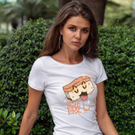 Camiseta Comida Japonesa Kawaii Sushi