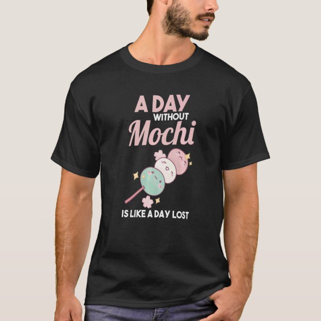 Camiseta Comida Japonesa sorvete Mochi 1 (Frente)