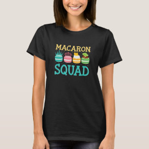Camiseta Comida Macaron Esquadrão Macaron