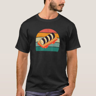 Camiseta Comida Maki Peixe Cru Japão Ásia Arroz Alga Marinh