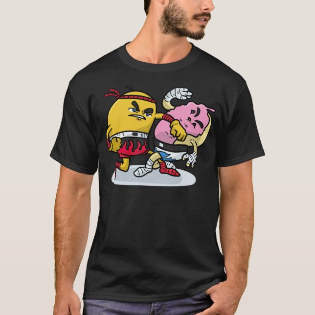 CAMISETA COMIDA MANGO KICKBOXING (Frente)