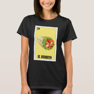 Camiseta Comida mexicana El Burrito 1
