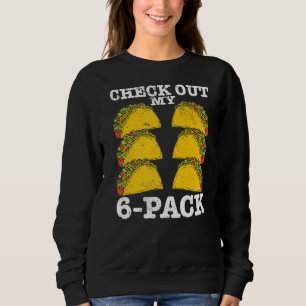Camiseta Comida Mexicana I Abs Workout I Check My 6 Pack I