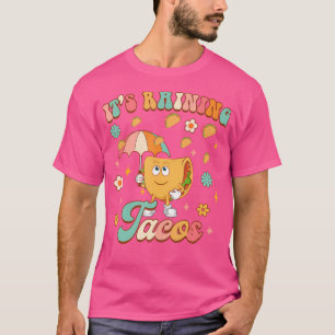 Camiseta Comida Mexicana Taco Lover Está Chovendo Tacos Pea