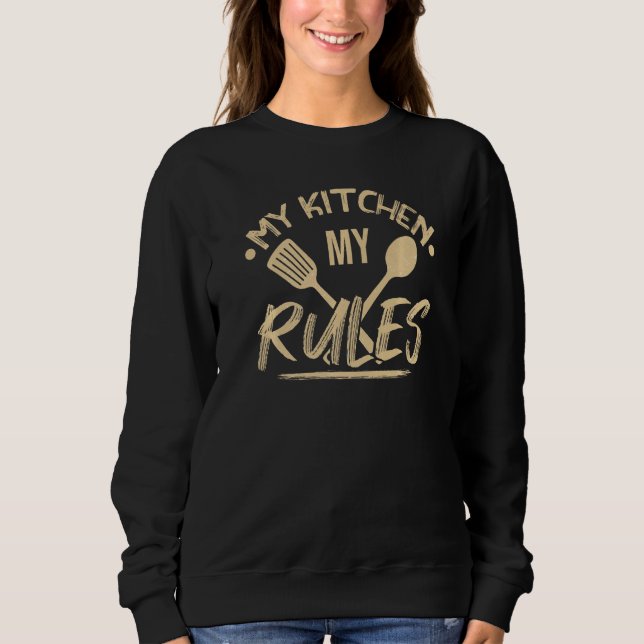Camiseta Comida Minha Cozinha Meu Chef de Regras (Frente)