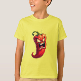 Camiseta Comida Monsters MAU CHILI PEPPER