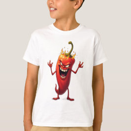 Camiseta Comida Monsters MAU CHILI PEPPER