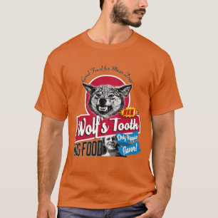 Camiseta Comida para Cachorro Wolfsooth Sabor Hippie Sujo D