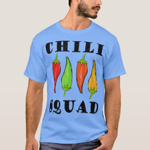 Camiseta Comida picante Comida de Comida Média Quadrada de