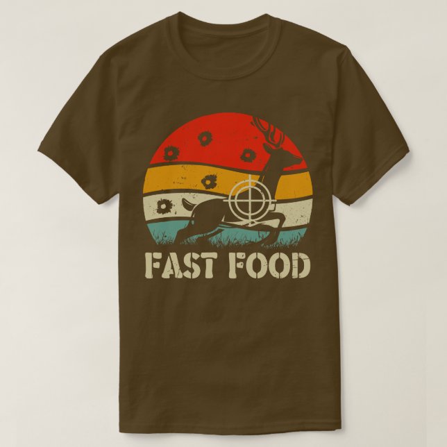 Camiseta Comida rápida (Frente do Design)