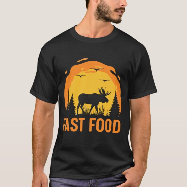 Camiseta Comida rápida (Frente)