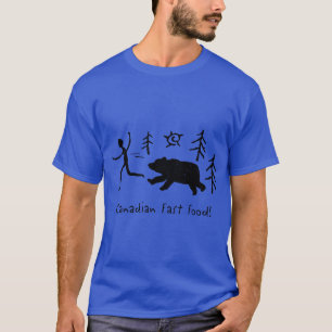 Camiseta Comida Rápida Canadense