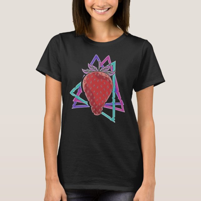 Camiseta Comida Red Berry Summer Fruta 90s (Frente)