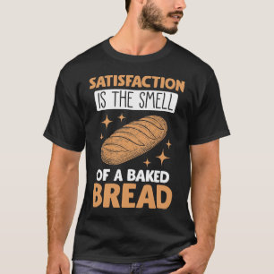 Camiseta Comida Satisfação Farinha de folha de folhas