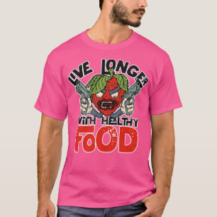 Camiseta Comida saudável