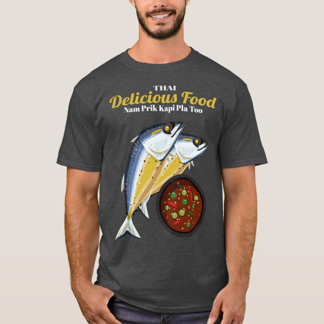 Camiseta Comida Tailandesa Deliciosa (Frente)