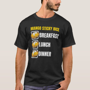 Camiseta Comida Tailandesa Lover Mango Sticky Rice