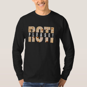 Camiseta Comida Trinidadiana Roti Flatpão Trinidad e Tobag
