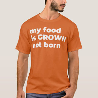 Camiseta Comida vegana menino