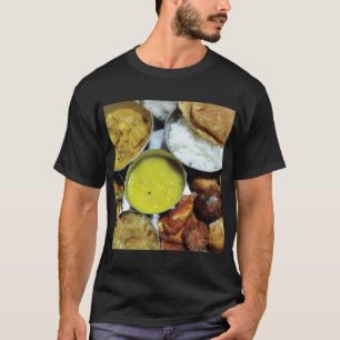 Camiseta Comida vegetal indiana