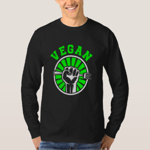 Camiseta Comida Vegetariana Vegetal Forte Orgânica