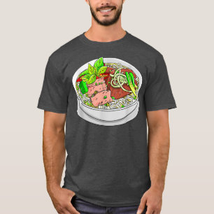 Camiseta Comida vietnamita engraçada Pun PHO Ramen Kaiwaii 