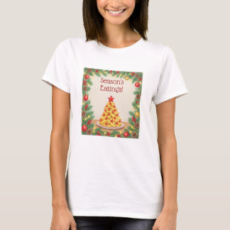 Camiseta Comidas da Temporada, Batatas Fritas, Natal Engraç