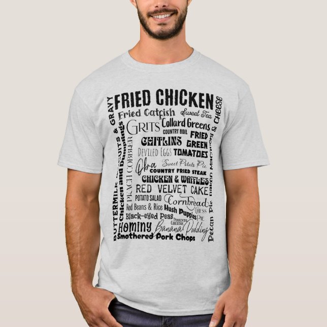 Camiseta Comidas do Sul (Frente)