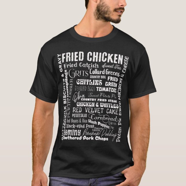 Camiseta Comidas do Sul (Frente)
