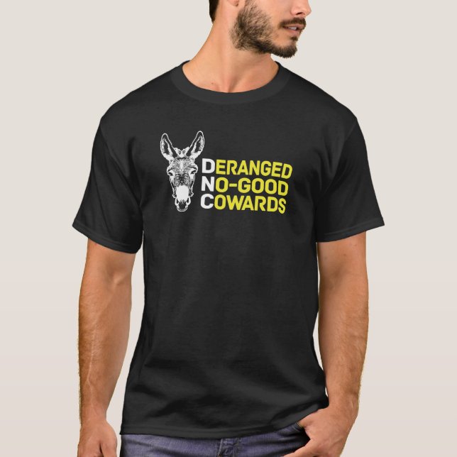 Camiseta Comissão Nacional Democrata - acrônimo DNC (Frente)