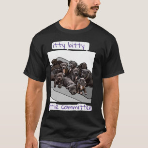 Camiseta Comitê Itty Bitty Pittie