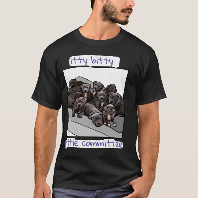 Camiseta Comitê Itty Bitty Pittie (Frente)
