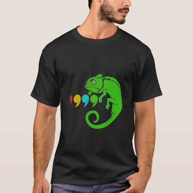 Camiseta Comma Chameleon 1 (Frente)