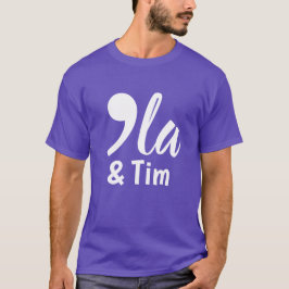 Camiseta Comma Kamala e Tim 2024