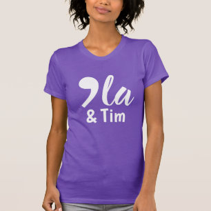Camiseta Comma Kamala e Tim 2024