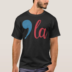 Camiseta Comma La 2024 Engraçado