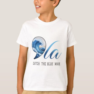Camiseta Comma La Catch The Blue Wave Vote Kamala President