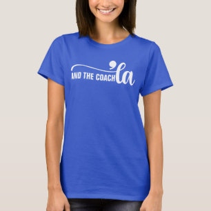 Camiseta Comma la & Coach Kamala Harris Coach Blue